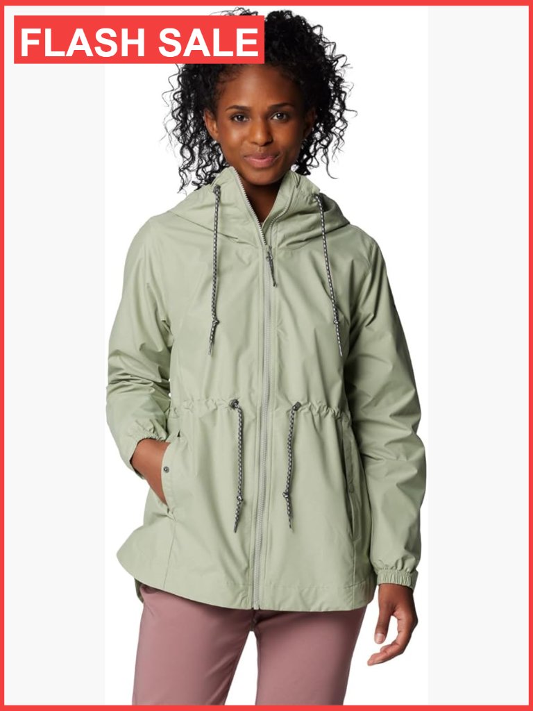 Waterproof Raincoat With Mesh Lining - Reg Fit